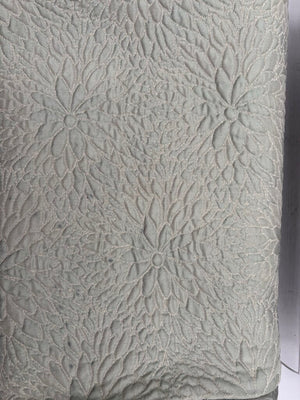 Ann Gish Floral Embroidered Sage Euro Shams (PAIR)