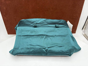 Ann Gish Chinese Style Dark Teal Silk & Knots Pillow Sham