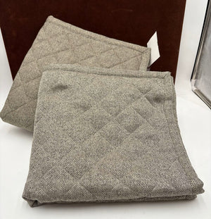 Ann Gish Art of Home Heather Green Quilted Pillow Shams (PAIR)