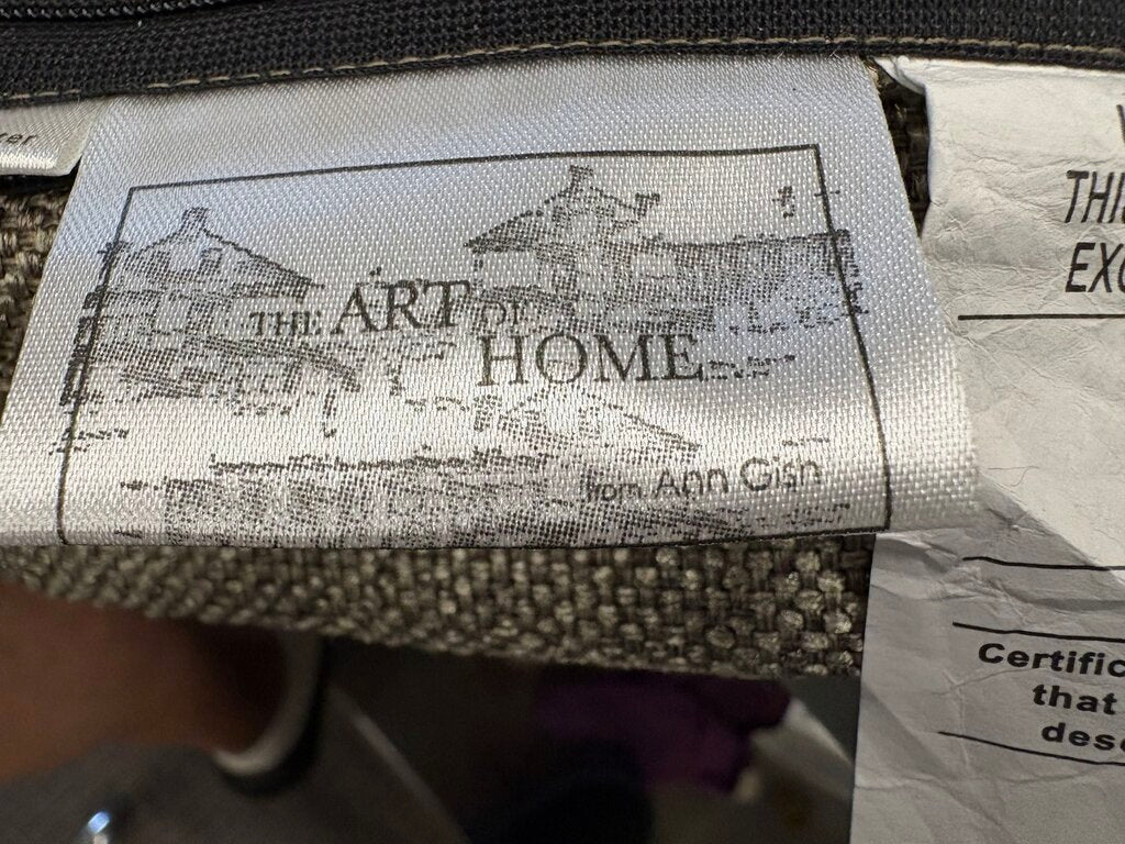 Ann Gish Art of Home Heather Green Quilted Pillow Shams (PAIR)