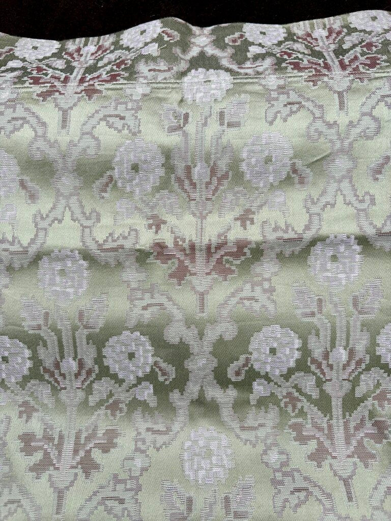 Sferra Italy Green Damask Jacquard Brocade Style Standard Sham