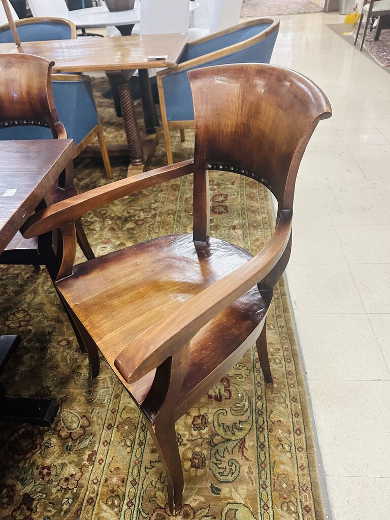 Balinese Burma Padauk Dining Table + 6 Chairs (63x35x29)