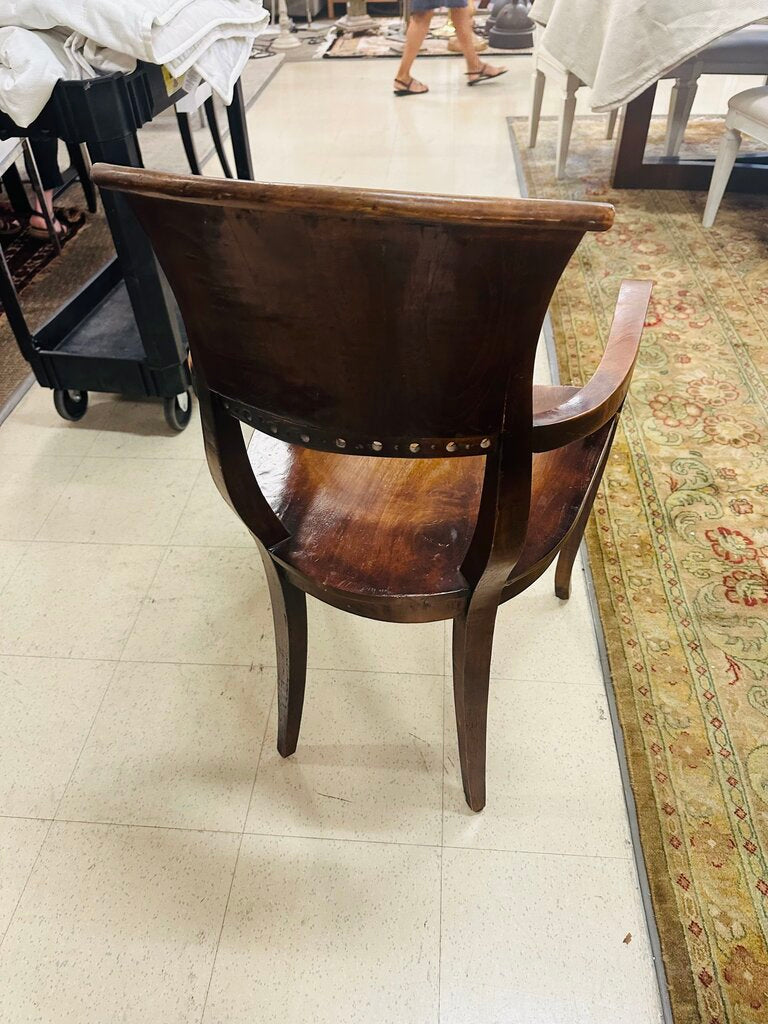 Balinese Burma Padauk Dining Table + 6 Chairs (63x35x29)