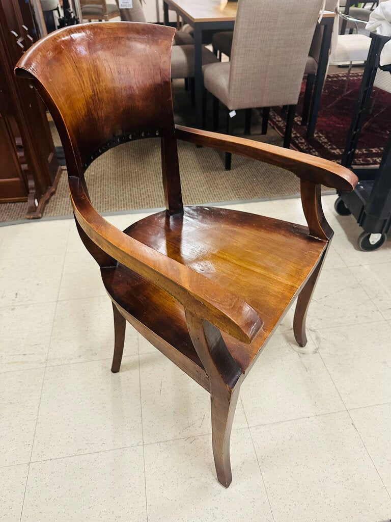 Balinese Burma Padauk Dining Table + 6 Chairs (63x35x29)