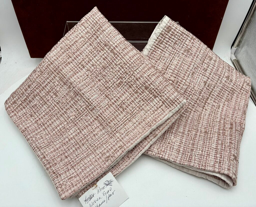 Hotel Collection Woven Rose Sheen Pillow Shams (PAIR)