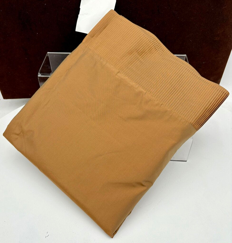Ann Gish Polyester Copper Ribbed Edge Pillow Cover