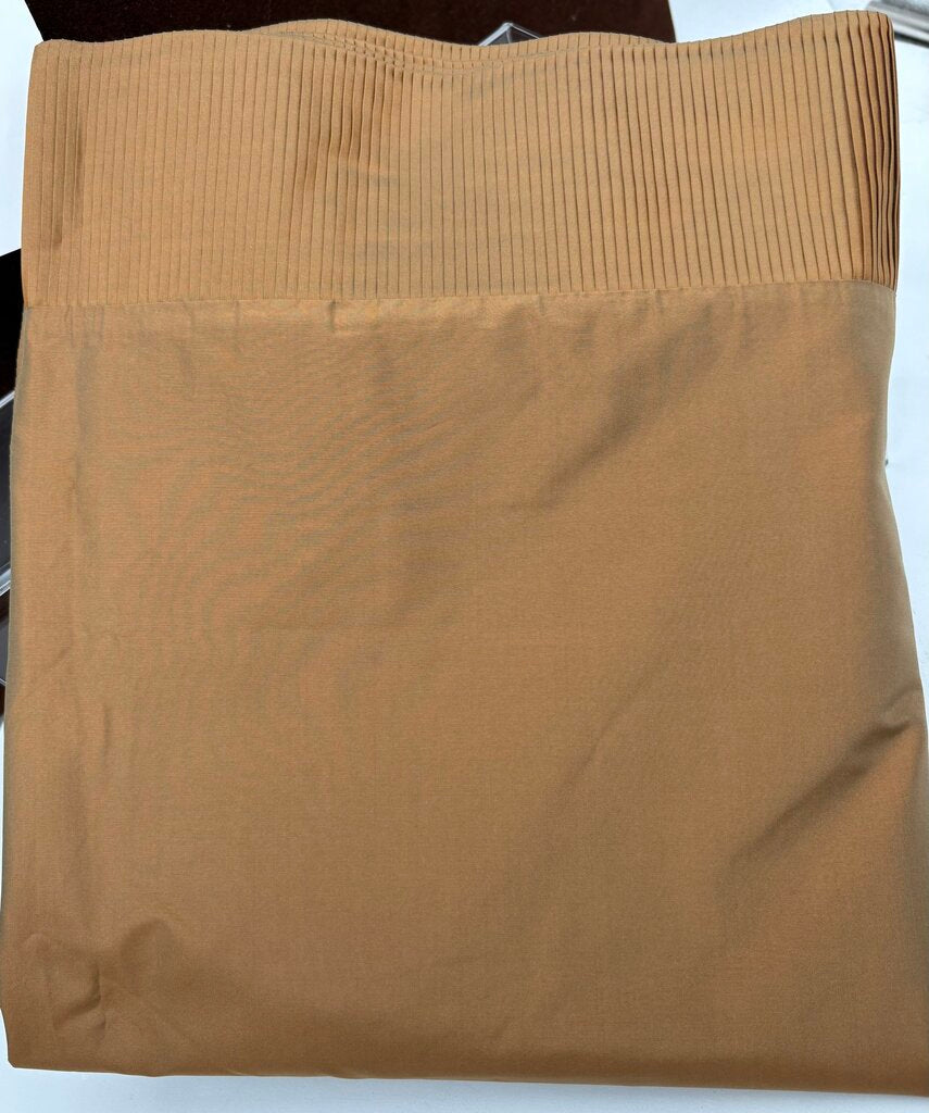 Ann Gish Polyester Copper Ribbed Edge Pillow Cover