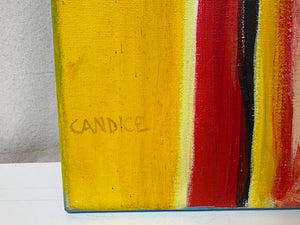 Candice Student Art Oil on Canvas Nuns with a Dove