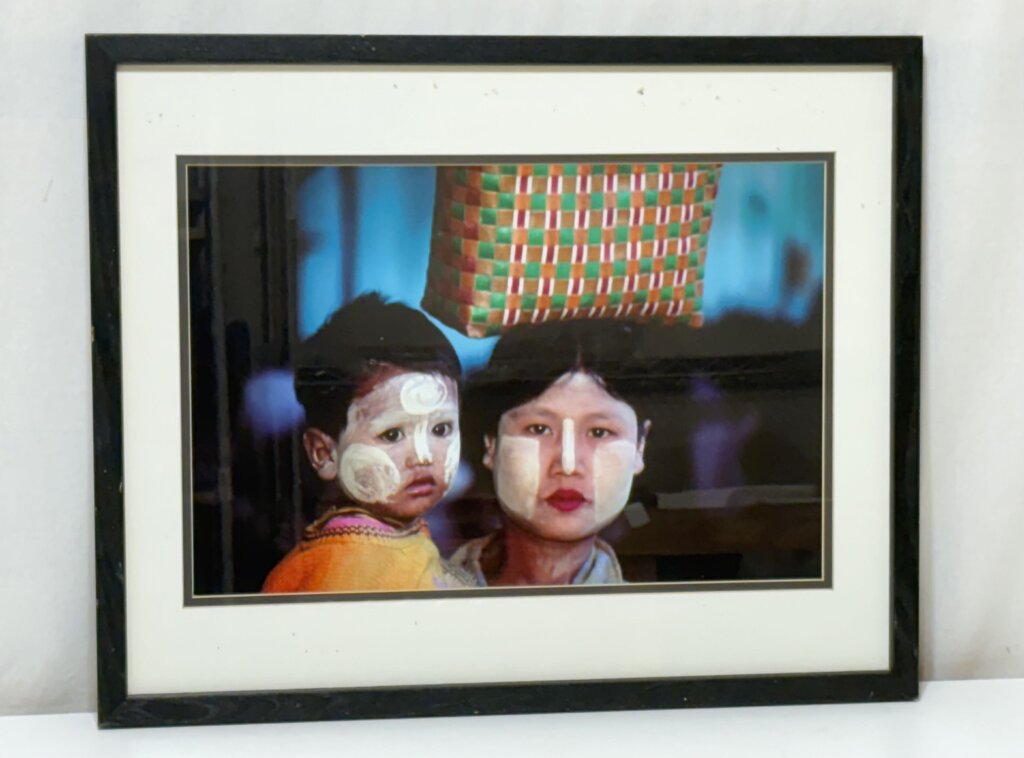 Jim Denny Myanmar Mother & Child Color Photograph