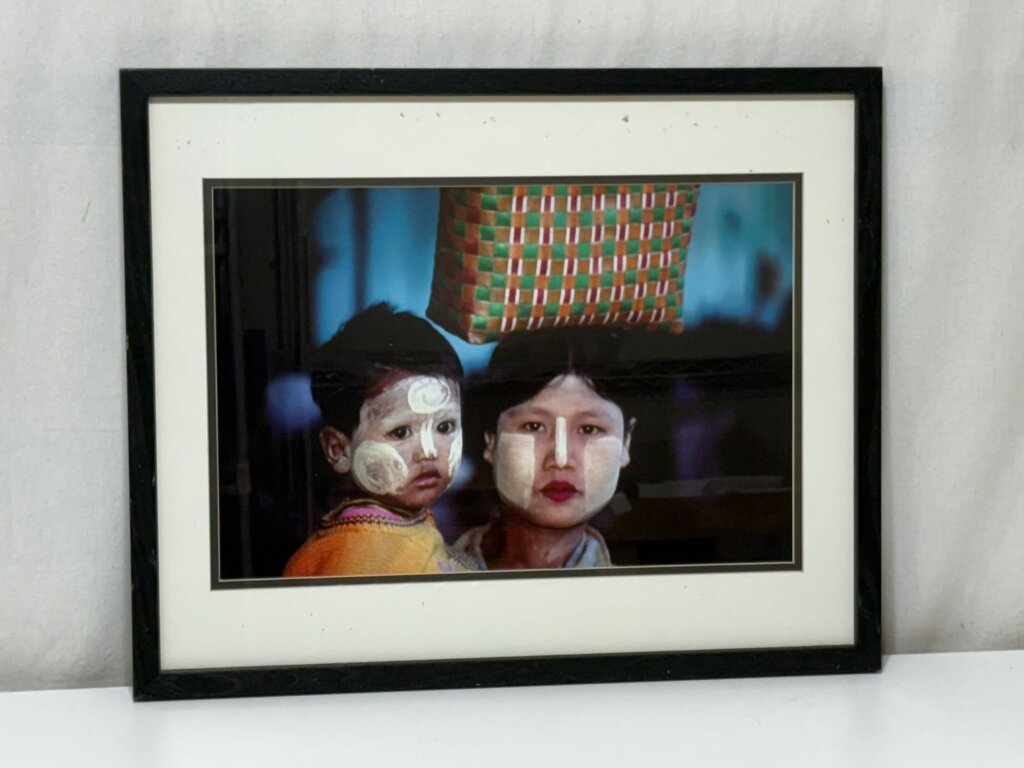 Jim Denny Myanmar Mother & Child Color Photograph