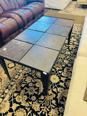 Tile Top Coffee Table 49x24x20