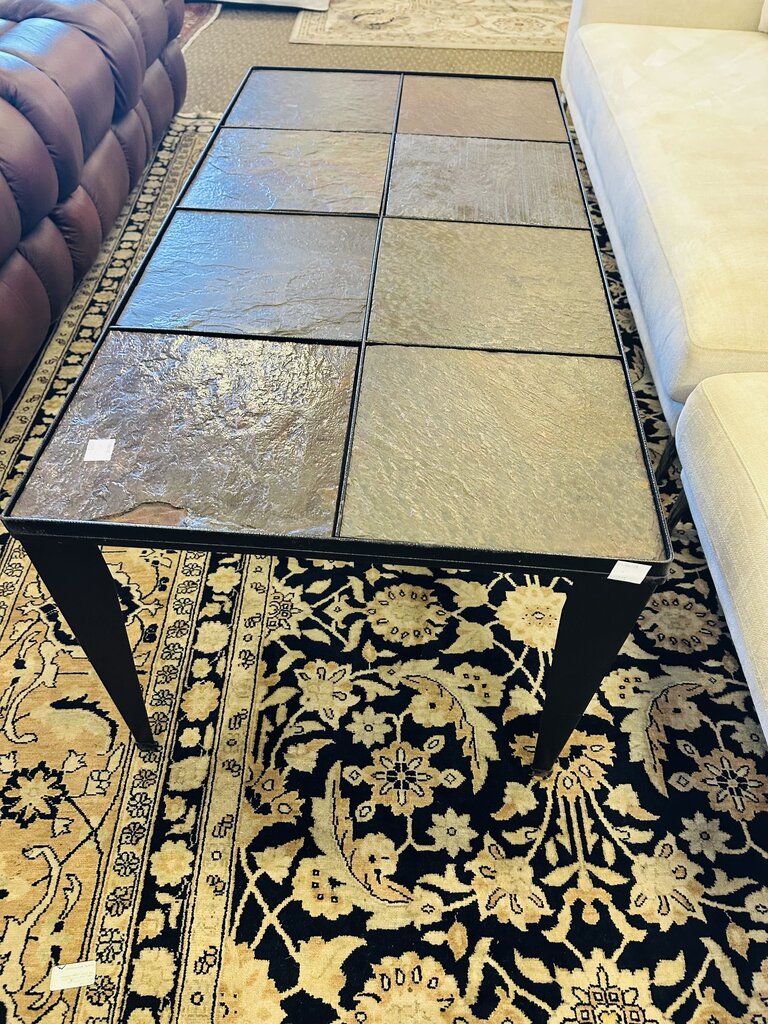Tile Top Coffee Table 49x24x20