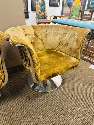 Russell Woodard Style Chrome Chairs (set of 4)