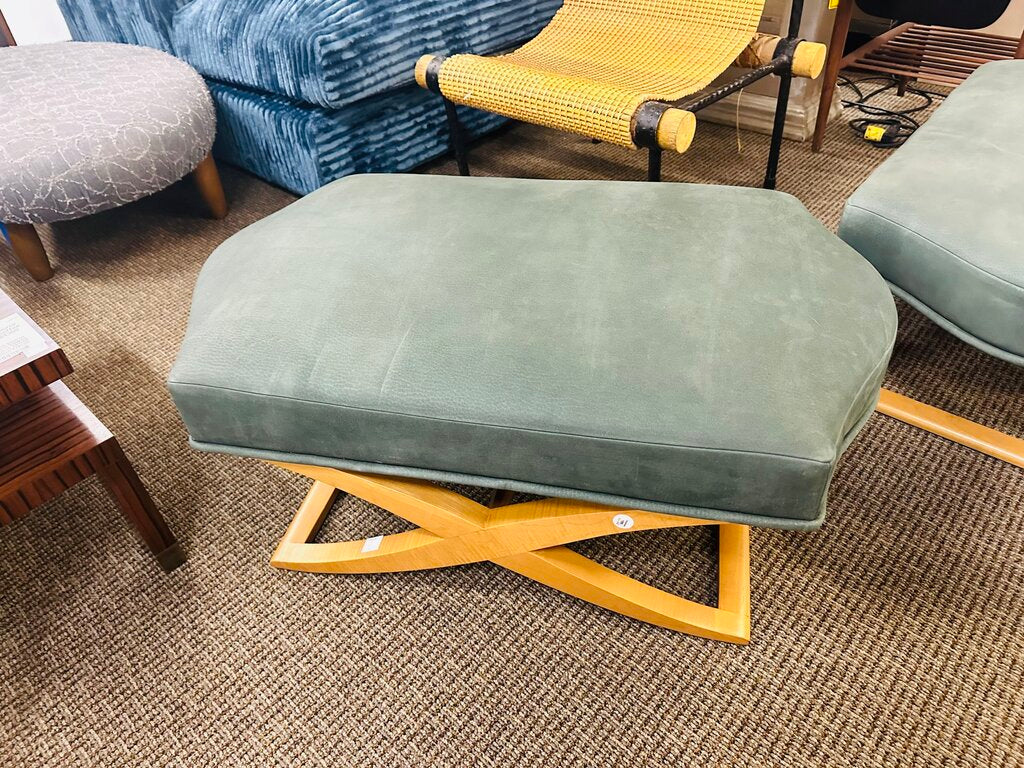 Donghia Hunter Design Ottoman Orig. $2400 (23x39x16)