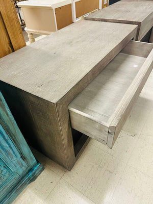 Restoration Hardware Reclaimed Oak Nightstands (pair) 21x40x24 MSRP $2200