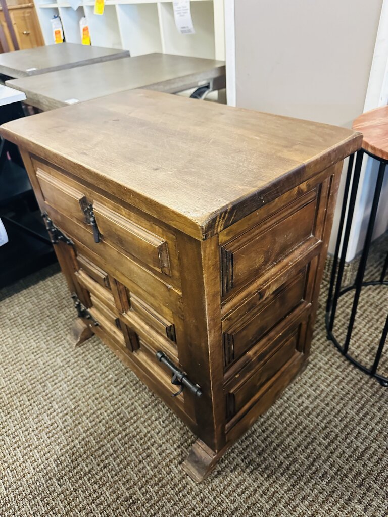 Antique Spanish/Catalan Side Table 14x23x24