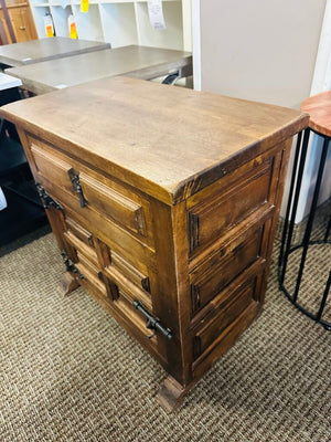 Antique Spanish/Catalan Side Table 14x23x24