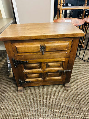 Antique Spanish/Catalan Side Table 14x23x24