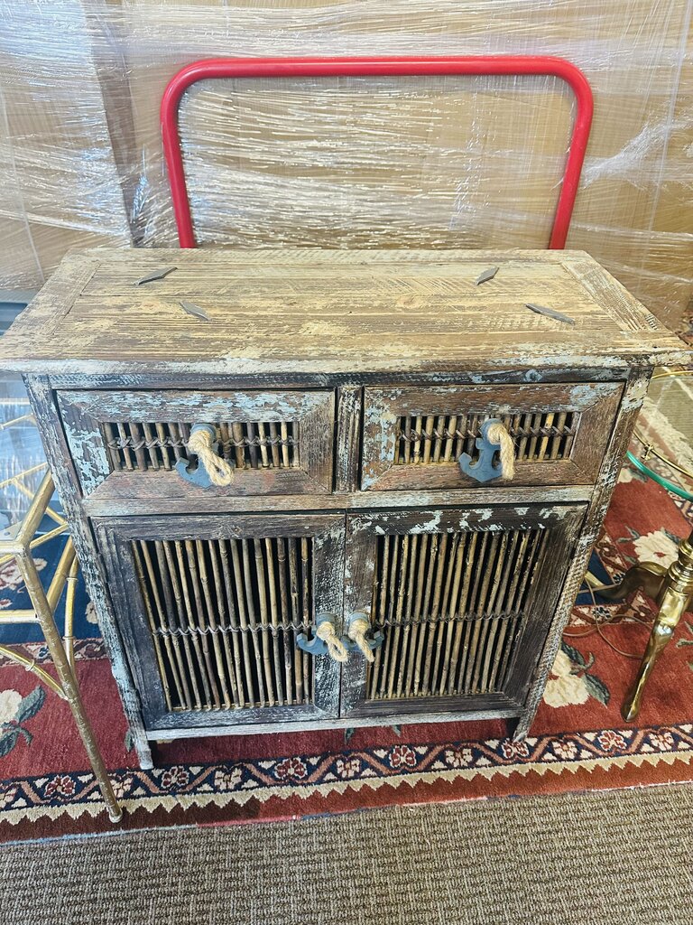 Rustic Accent Cabinet 29x13x31