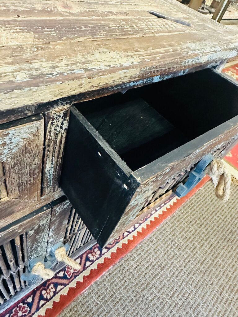 Rustic Accent Cabinet 29x13x31