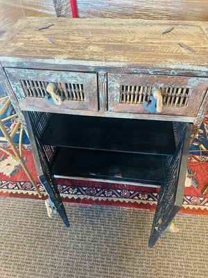 Rustic Accent Cabinet 29x13x31