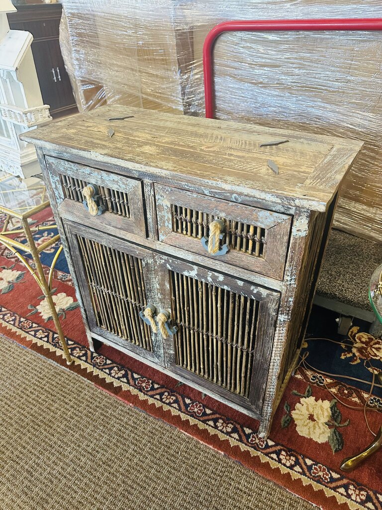 Rustic Accent Cabinet 29x13x31