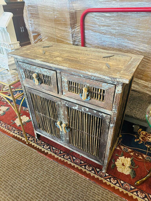Rustic Accent Cabinet 29x13x31