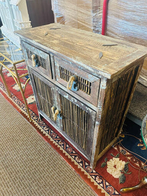 Rustic Accent Cabinet 29x13x31