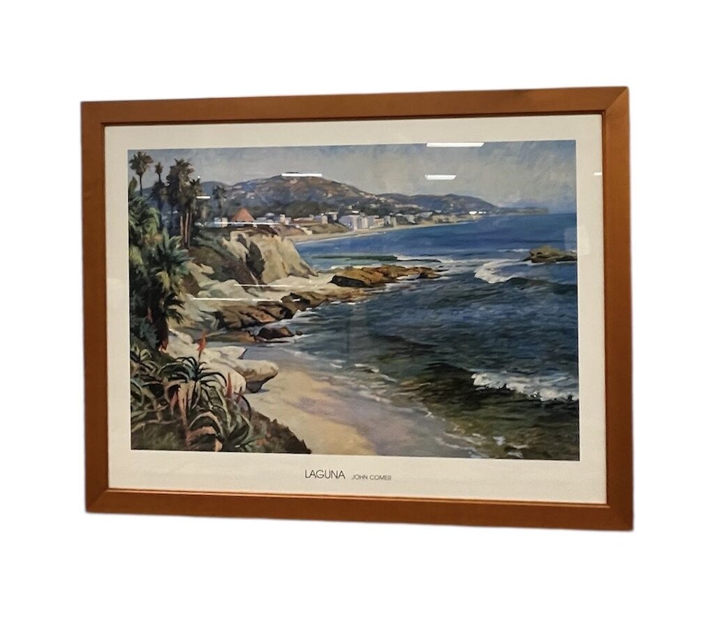 James Comer LAGUNA Framed Print 40x30