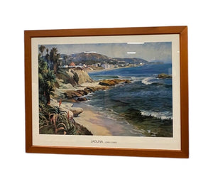 James Comer LAGUNA Framed Print 40x30