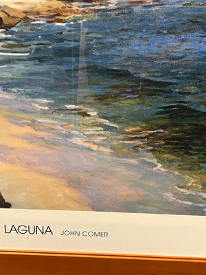 James Comer LAGUNA Framed Print 40x30