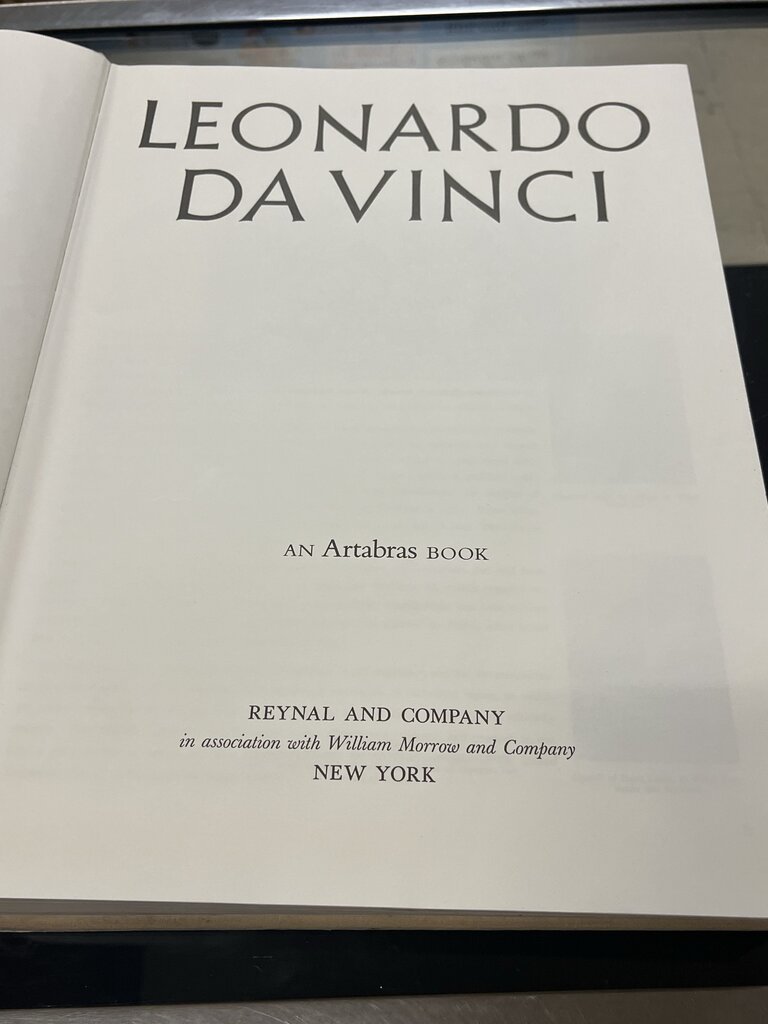 Leonardo Da Vinci by Reynal And Company