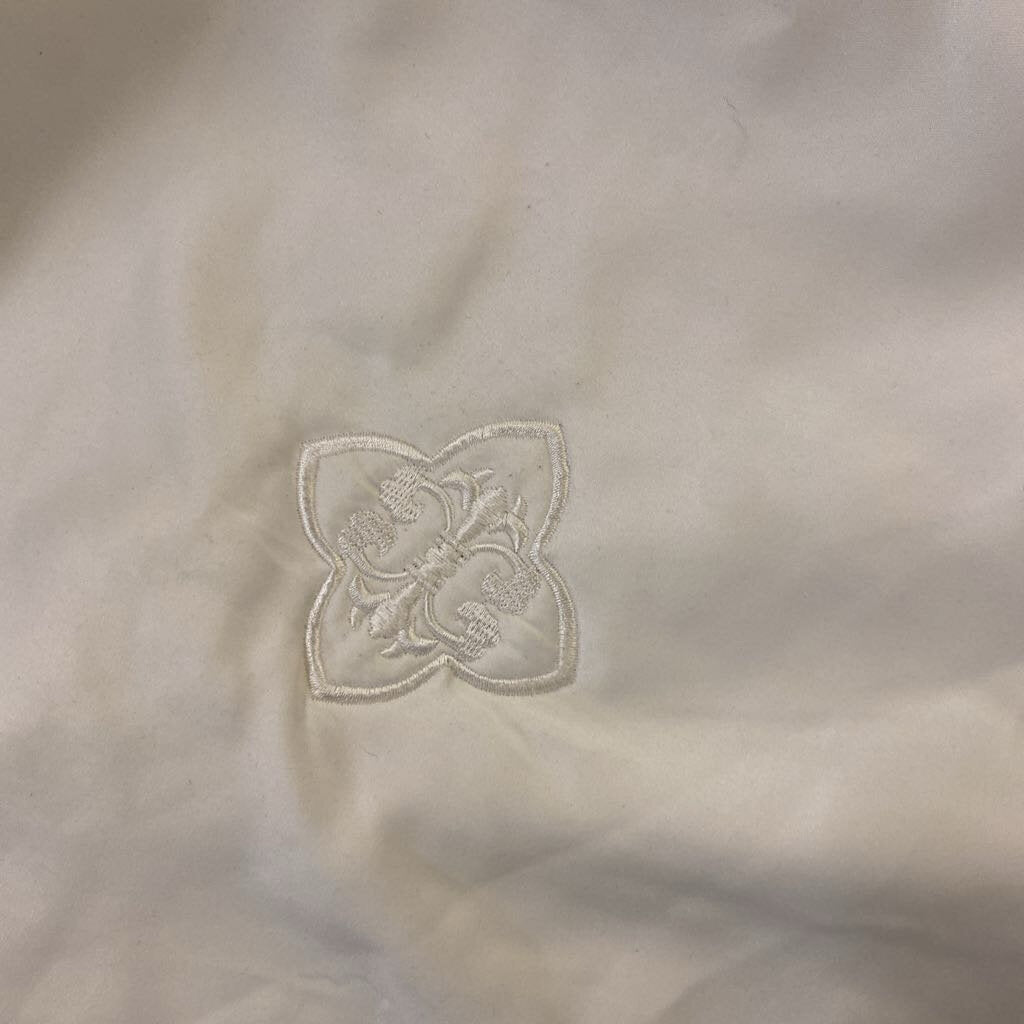 Lili Alessandra Ivory King Duvet Cover