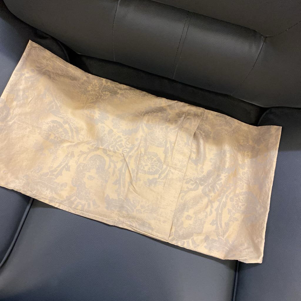 S.D.H Khaki Egyptian Cotton Lumbar Pillow Case 23x11"