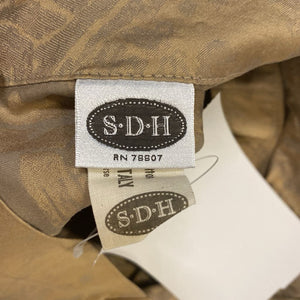 S.D.H Khaki Egyptian Cotton Lumbar Pillow Case 23x11"