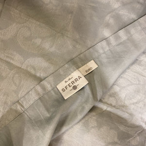 Sferra Italy Blue Damask Euro Sham