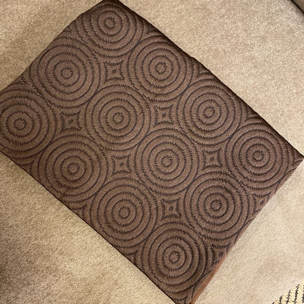Ann Gish Chocolate Pillow Cover 19.5x14