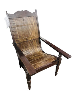 Indonesian Plantation Chair by Miss Daisy's Consignment & Auction House
