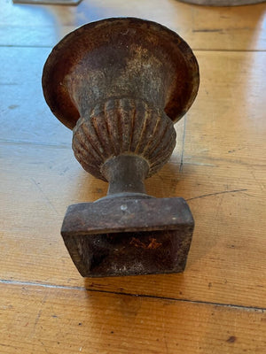 Antique Iron Mini Urn 5¨