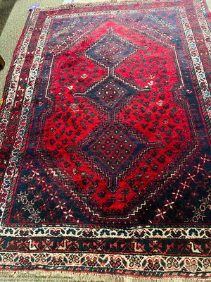 Persian Heriz Wool Rug 60” x 85”