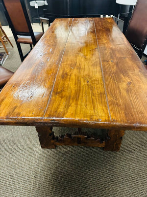 Spanish Baroque Table + 4 Chairs (83x35x31)