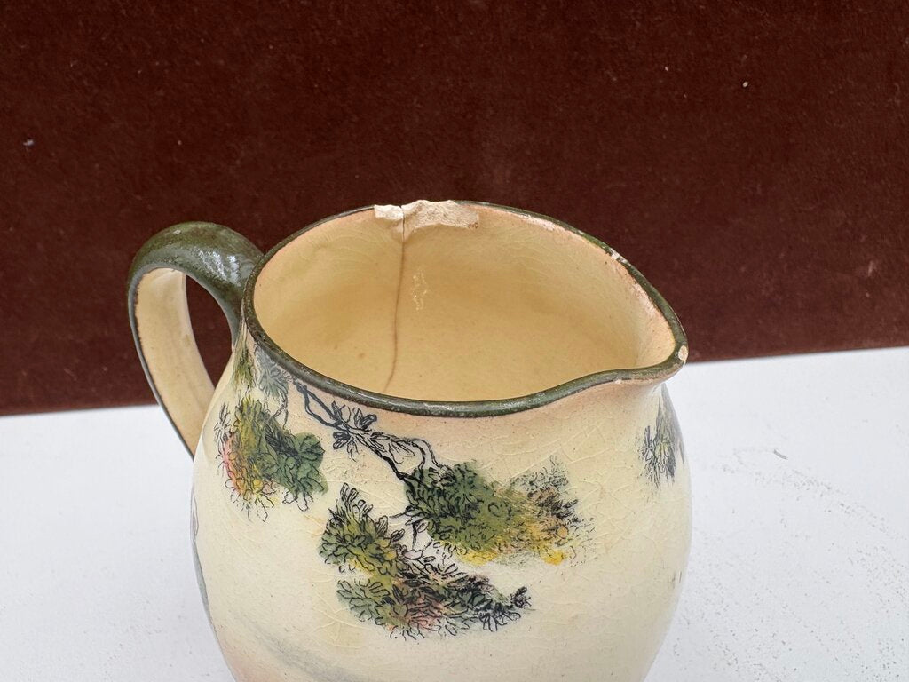 Royal Doulton Old English Scenes The Gleaners Creamer Pitcher