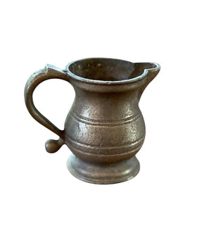 Antique Pewter Creamer