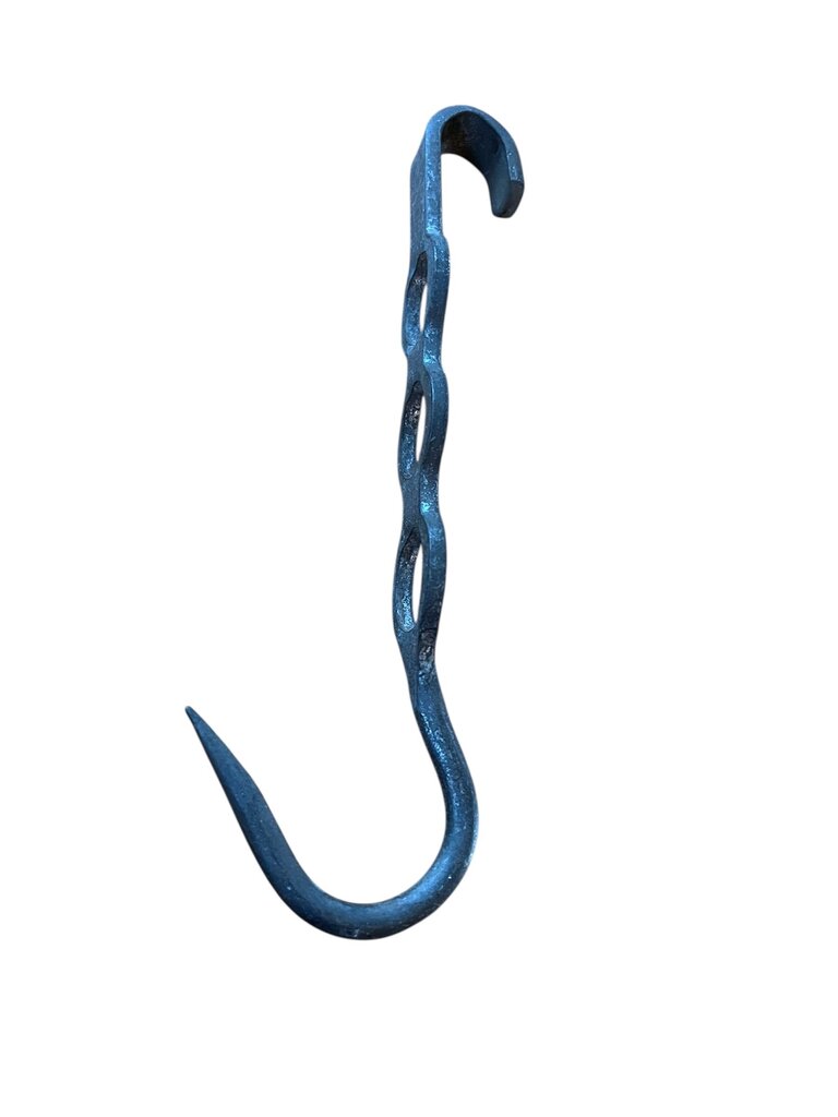 Antique French Forged Iron Butchers J Hook
