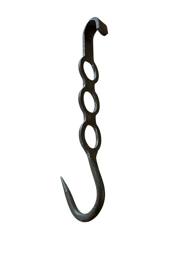 Antique French Forged Iron Butchers J Hook
