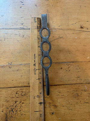 Antique French Forged Iron Butchers J Hook