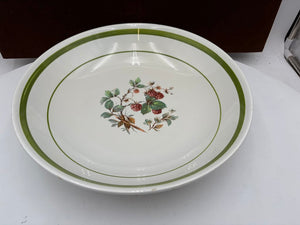 Primula Italy Herb Motif White Ceramic Salad Bowl