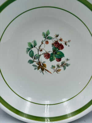 Primula Italy Herb Motif White Ceramic Salad Bowl