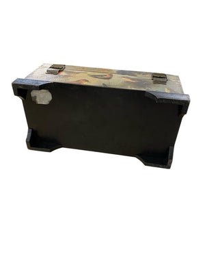 Decoupage Songbird Wooden Keepsake Chest 11.75x6x6"