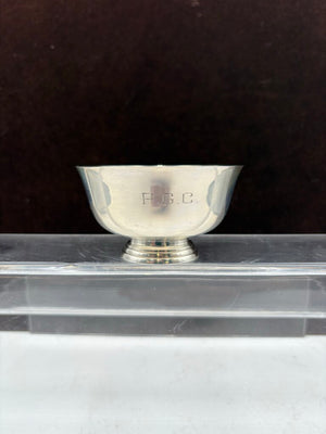 Sons of Liberty Replica Paul Revere Boston 1768 Sterling Silver Bowl 3.75"